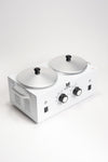 Professional Double Wax Heater White-Series 1LB